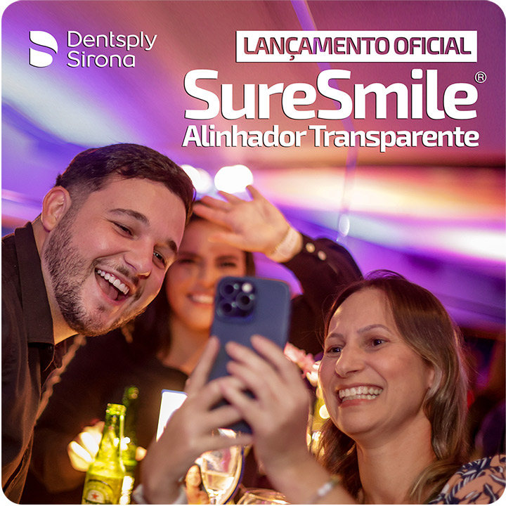 Lançamento Alinhador Transparente SureSmile no Brasil - Novo alinhador invisível da Dentsply Sirona